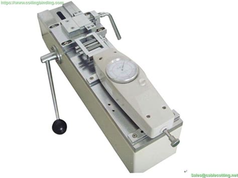 tensile tester manual